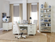 Riverside Furniture Osborne Winter White Bookcase-4