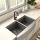 ZLINE Autograph Edition Matte Black Renoir Single Handle Kitchen Faucet-2