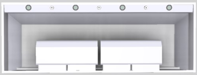 Vent-A-Hood® Designer Series 66" White Wall Mounted Range Hood-1
