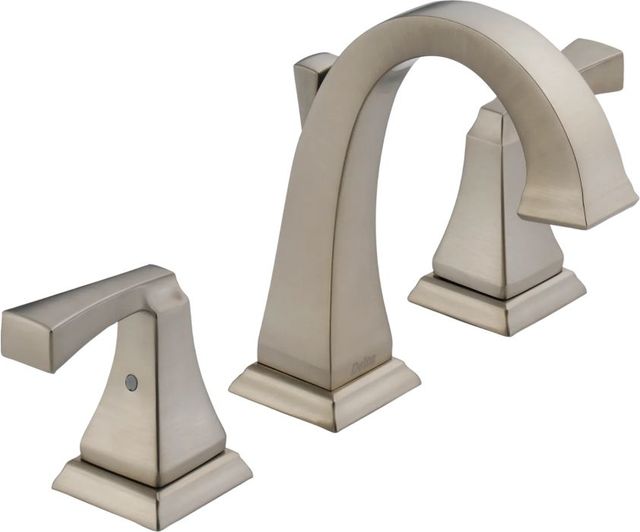 Delta Dryden® Spotshield Stainless 2-Handle Widespread Bathroom Faucet-0
