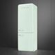 Smeg Retro Style 28 in. 18.0 Cu. Ft. Black Bottom Freezer Refrigerator-3