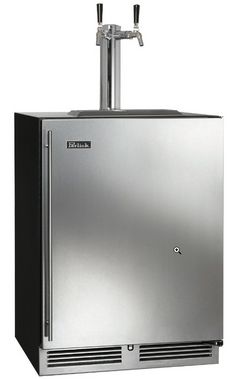 Perlick® C-Series Stainless Steel 24" Left Hinge Beer Dispenser