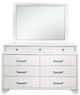 Global Furniture USA Jordyn White Dresser-1