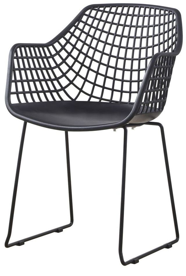 Moe's Home Collection Honolulu 2 Piece Black Chairs-2