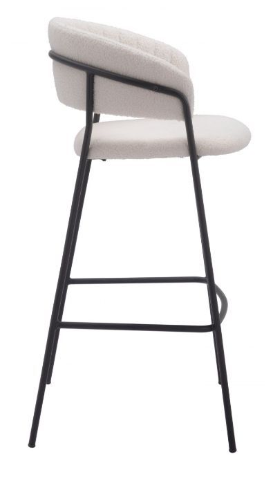 Zuo® Modern Josephine Cream Barstool-1