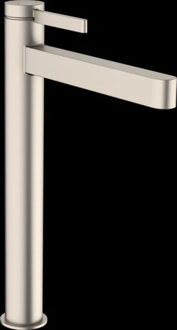 Hansgrohe Finoris Brushed Nickel 10" Single-Hole Faucet without Pop-up Drain-0