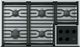 Wolf® 36" Stainless Steel Transitional Gas Cooktop-0