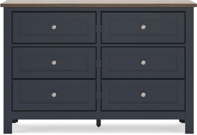 Signature Design by Ashley® Landocken Blue/Brown Dresser-1