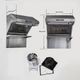 FORNO® Alta Qualita 30" Stainless Steel Wall Mounted Range Hood-5