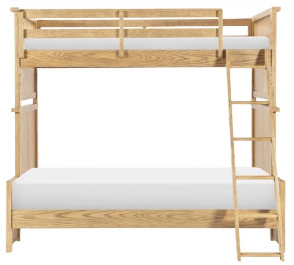Legacy Classic Today's Traditions Natural Hickory Twin/Full Bunk Bed-0
