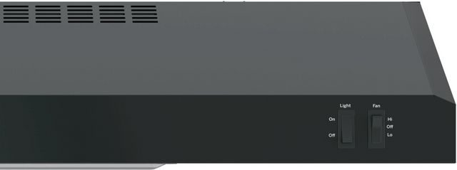 GE® Series 30" Black Under The Cabinet Hood-3