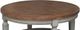 John Thomas Furniture® Home Accents Vista Hickory Round Coffee Table with Stone Base-1