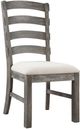 Emerald Home Paladin Piece Weathered Gray Dining Chair-0