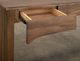 International Furniture Direct Mezquite Brown Desk-2