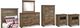 Signature Design by Ashley® Trinell 6-Piece Brown Twin Panel Headboard Bed Set-0