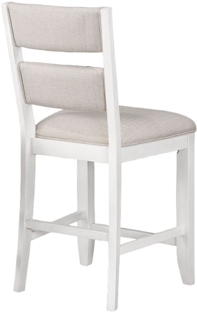Crown Mark Wendy Gray/White Counter Chair-3