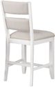 Crown Mark Wendy Gray/White Counter Chair-3