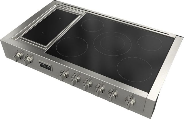 Fulgor Milano Sofia 48" Stainless Steel Pro Induction Cooktop-2