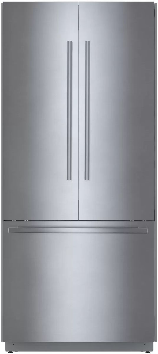 Bosch Benchmark® Series 36 in. 19.4 Cu. Ft. Stainless Steel Built In Counter Depth French Door Refrigerator-0