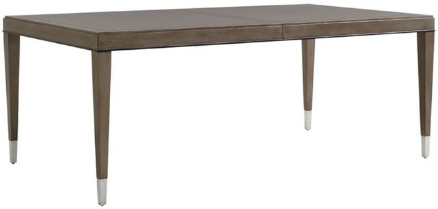 Lexington Home Ariana Chateau Charcoal Gray Dining Table with Platinum Legs-0