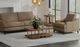 International Furniture Direct Alfa Brown 60" Loveseat-1