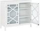 Linon Fetti White Large Cabinet-3