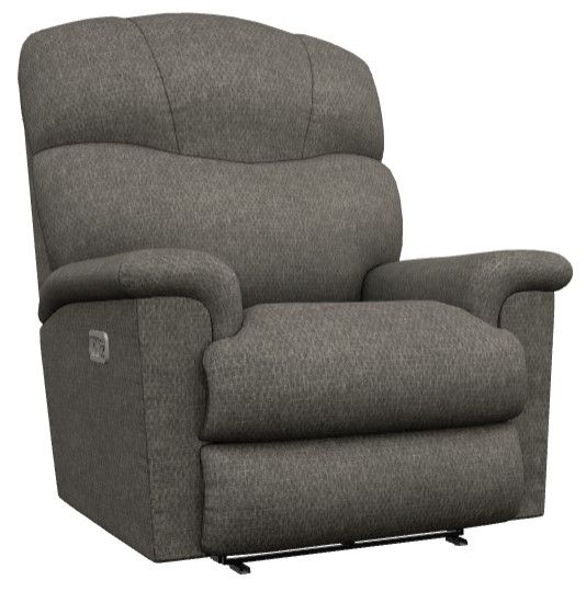 La-Z-Boy® Lancer Graphite Power Wall Recliner with Headrest and Lumbar-0