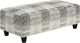 Fusion Furniture Handwoven Slate Riverdale Toca Madera Slate Cocktail Ottoman-0