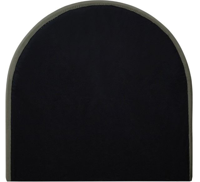 Meridian Furniture Madrid Green Velvet Twin Upholstered Panel Bed-3