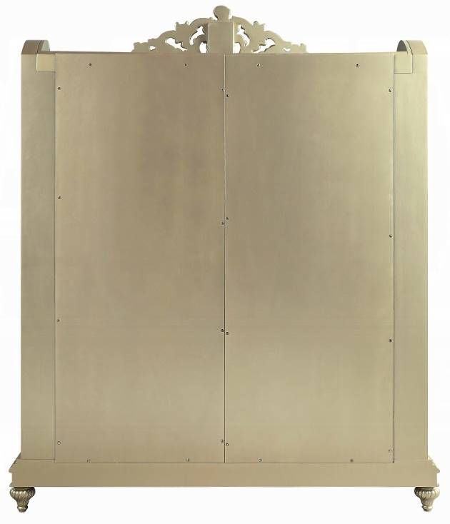 ACME Furniture Vatican Champagne Silver Curio-3