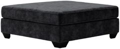 Signature Design by Ashley® Lavernett Charcoal Oversized Accent Ottoman
