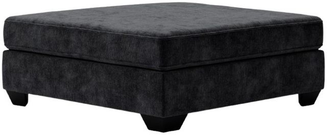 Signature Design by Ashley® Lavernett Charcoal Oversized Accent Ottoman