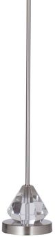 Bassett Mirror Milford Brushed Steel Table Lamp-2