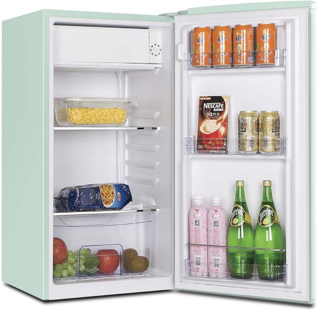 Avanti® Retro Series 18" 3.1 Cu. Ft. Seafoam Green Compact Refrigerator-2