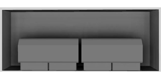 Vent-A-Hood® 54" Gunsmoke Contemporary Wall Mounted Range Hood-3