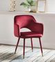 ACME Furniture Applewood Bordeaux Red Accent Chair-1