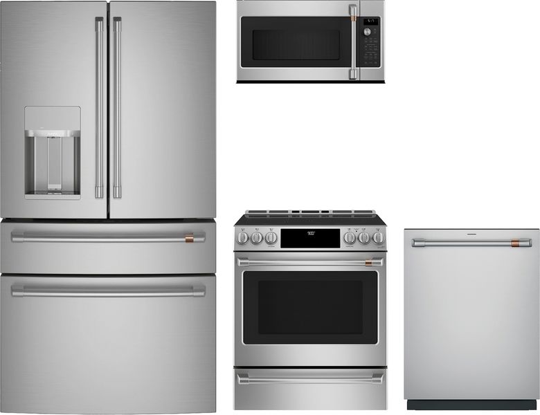 Café™ 4 Piece Stainless Steel Induction Kitchen Package | Fischer ...