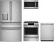 Café™ 4 Piece Stainless Steel Induction Kitchen Package-0