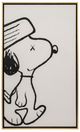 Sagebrook Home White Hand Painted Beagle-0