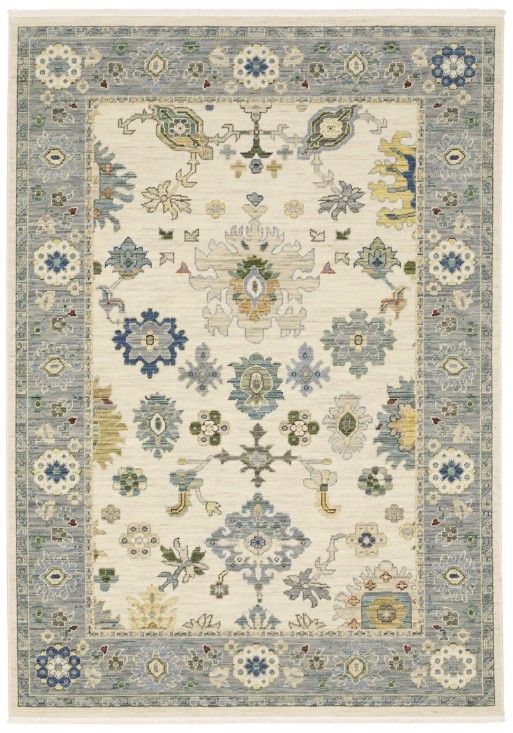 Oriental Weavers™ Lucca 5'x8' Style 12 Area Rug-0