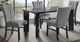 Elements International Bellini 5-Piece Grey Rectangular Dining Set-0