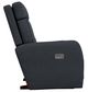 La-Z-Boy® Lennon Indigo Power Rocking Recliner with Headrest-2