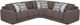 Franklin™ Sierra 3-Piece Everly Sable Curved Sectional-0