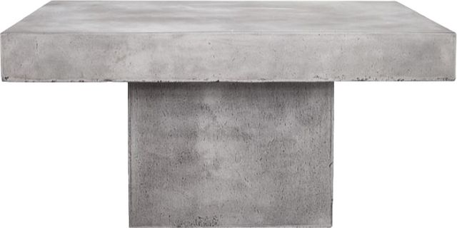 Moe's Home Collection Maxima Dark Grey Concrete Outdoor Coffee Table-1