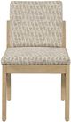 Bassett Mirror Trifecta 2-Piece Beige Dining Chair-1