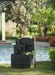 A & B Home Gray Outdoor Garden Fountain-2