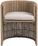 Classic Home Rami Natural Wicker Outdoor Dining Chair-2
