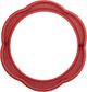 TOV Furniture Zeva Red Round Wall Mirror-0