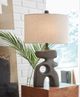 Signature Design by Ashley® Danacy Distressed Black Table Lamp-3