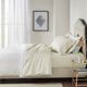 Olliix by Madison Park Ivory Queen 600 Thread Count 100% Pima Cotton Sheet Set-3